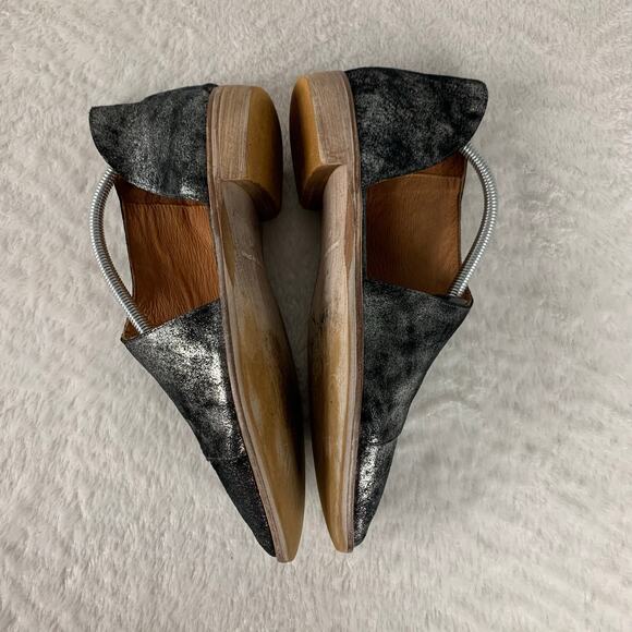 Free People Women's Royale Metallic Flat Size 41 (10-11) - Picture 6 of 10